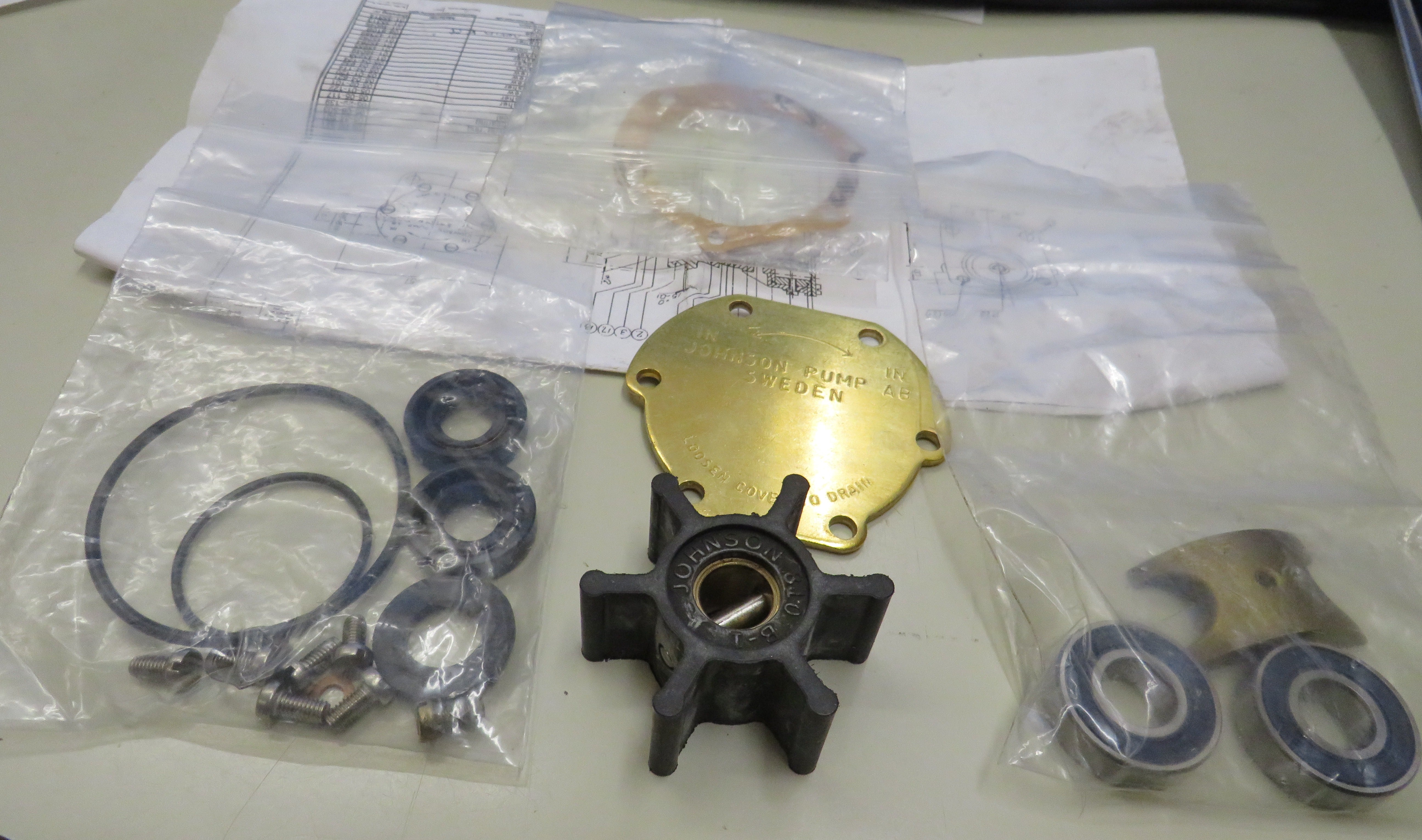 Johnson JS 10-24335-01MJK Major Service Kit 3/6/2025 THIS PART IS IN STOCK 3/6/2025