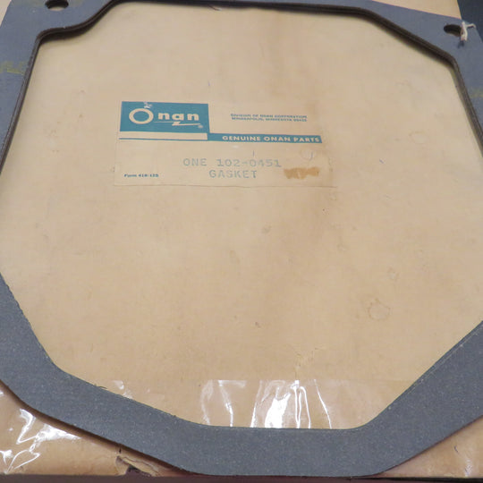102-0451 Onan Gasket-Oil Base for MDJE (Spec A-AA) 7/26/2024 THIS PART IS IN STOCK 7/26/2024