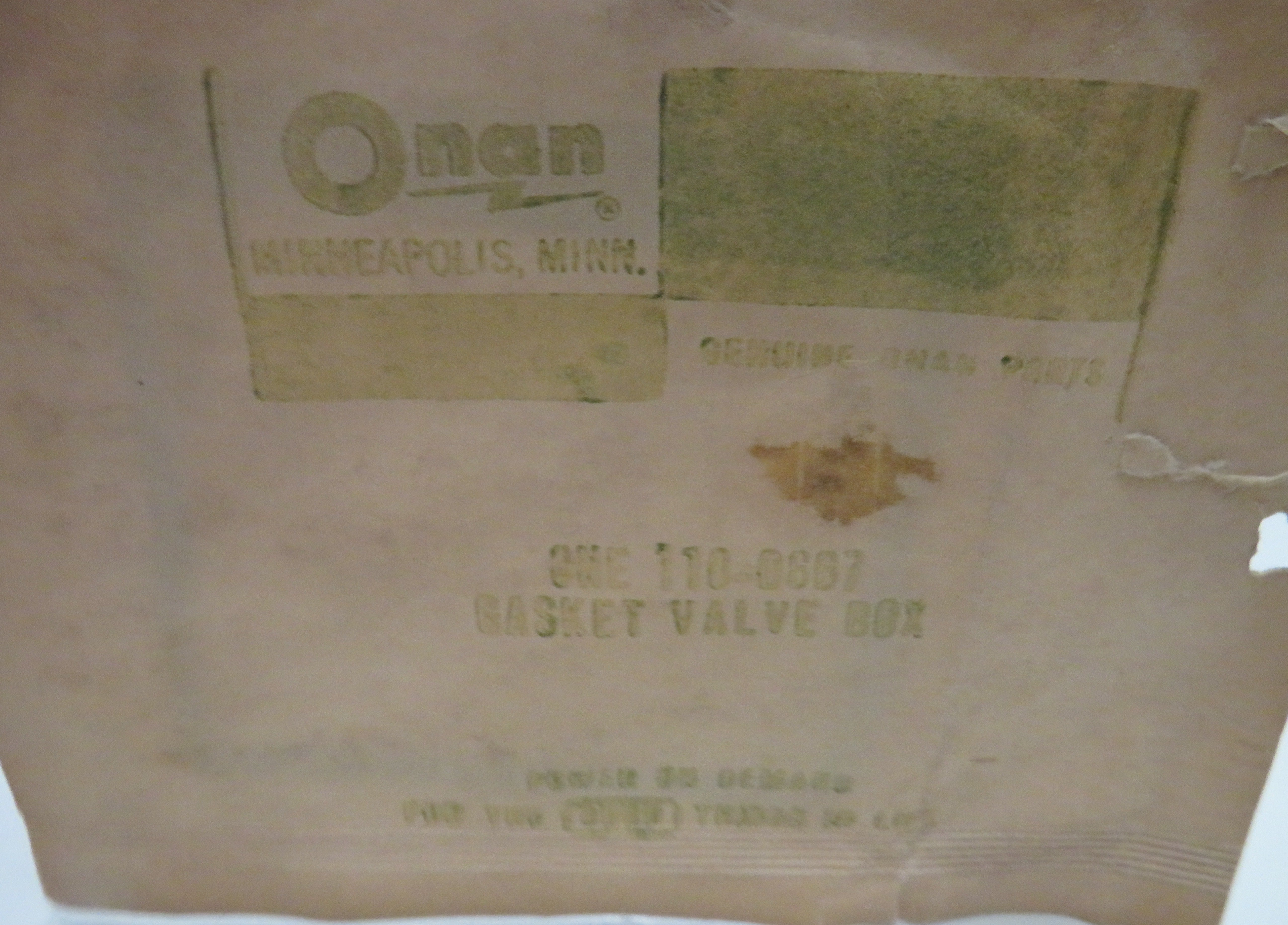 110-0667 Valve Box Gasket OBSOLETE CCK & CCKA Industrial Engines (08/1990) 8/28/2024 THIS PART IS IN STOCK 8/28/2024