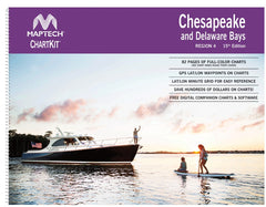 Richardson's Maptech Chartkit Chesapeake and Delaware Bays Region 4 Edition 15 5/16/2024 THIS CHART IS IN STOCK 5/16/2024
