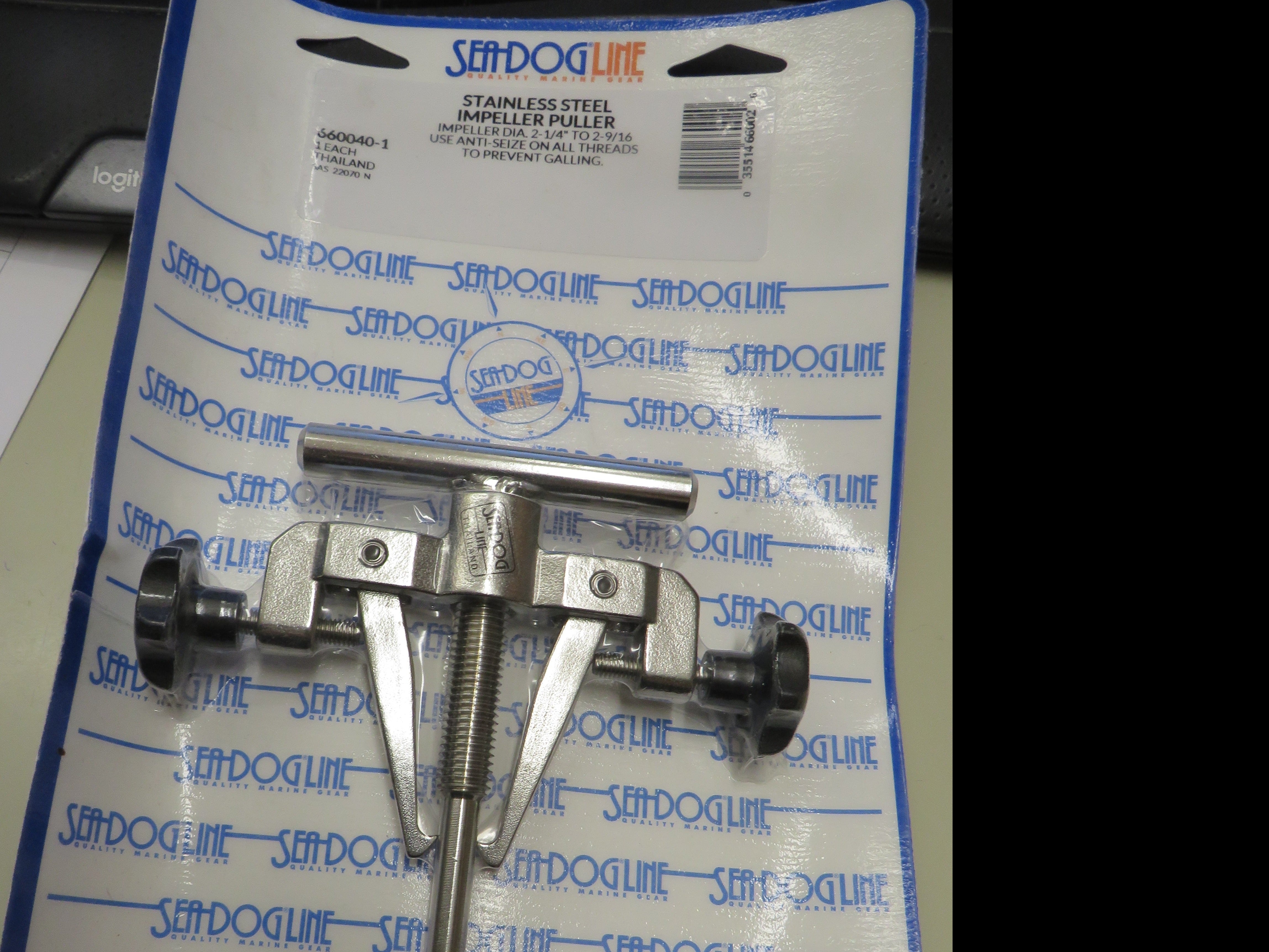 Sea Dog Line 660040-1 Impeller Removal Tool or 50070-0040 Jabsco 2/27/2025 THIS PART IS IN STOCK 2/27/2025