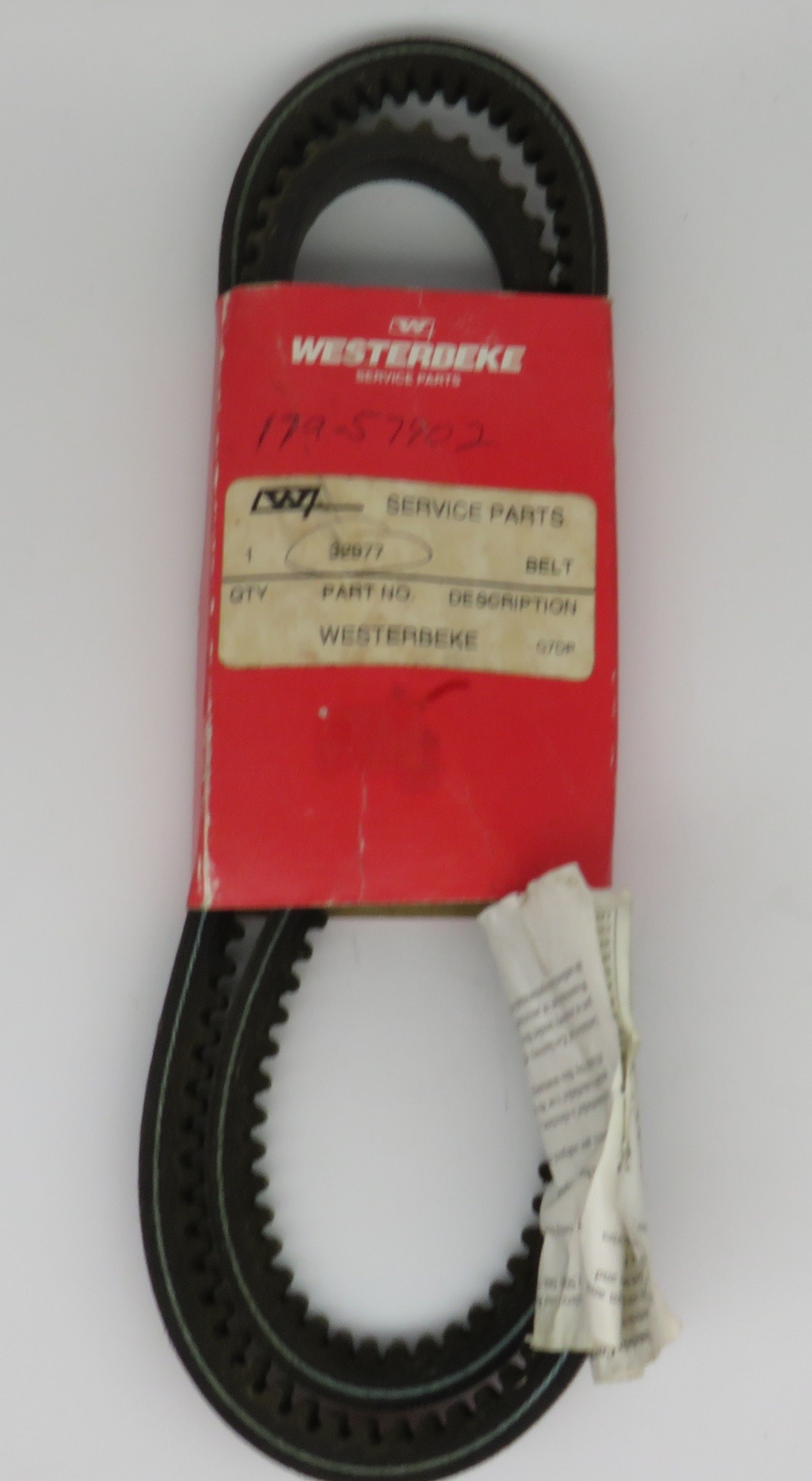 32977 Westerbeke Belt, Alternator