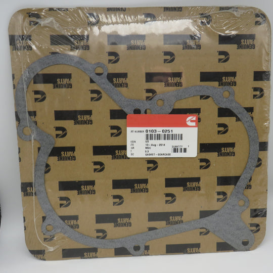 103-0251 Onan Gearcase Gasket For MDJB, MDJE & A Series 12/20/2024 THIS PART IS IN STOCK 12/20/2024