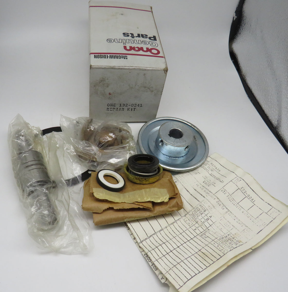 132 0241 Onan Water Pump Repair Kit Superseded 132 0240 Obsolete 352 Ess Kay Yards Marina 