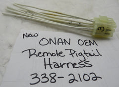 Onan 338-2102 OEM Remote Pigtail Harness 