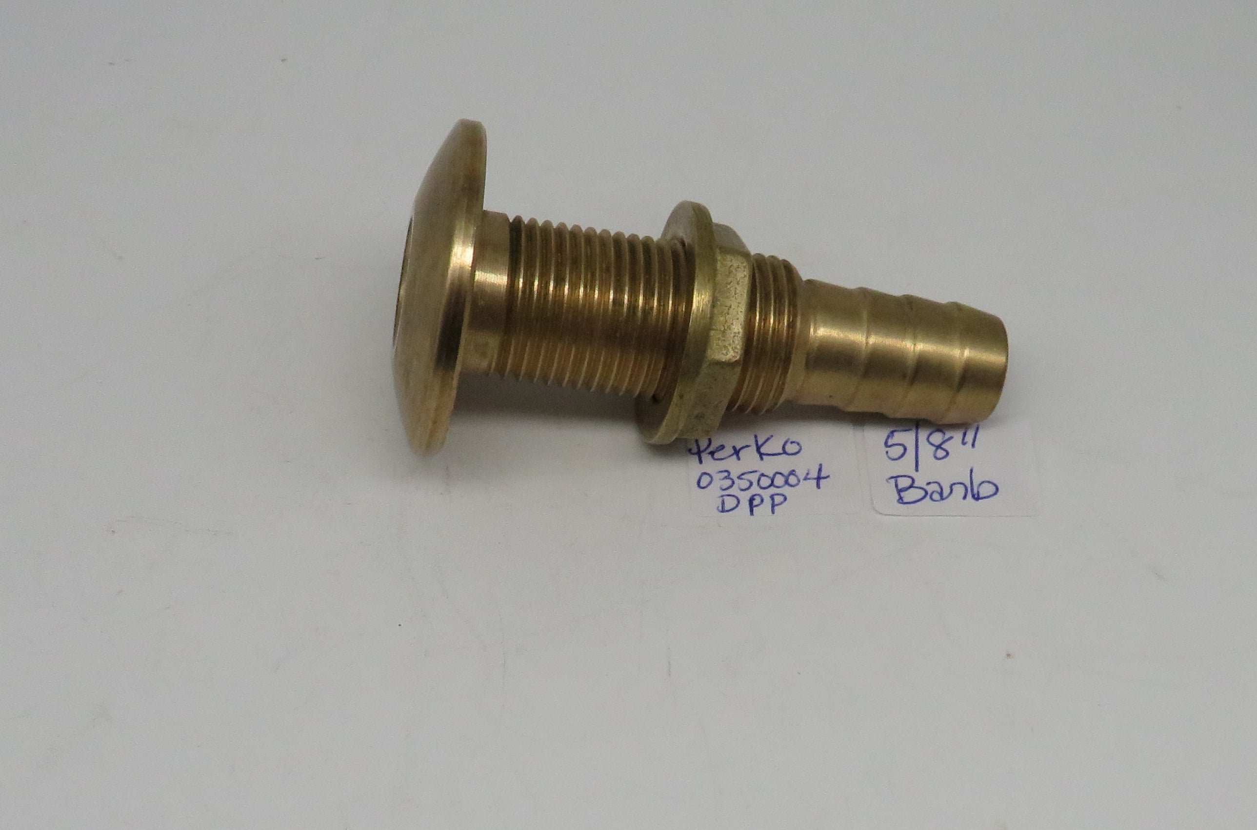 Perko 0350004DPP Bronze Thru-Hull Pipe To Hose 5/8