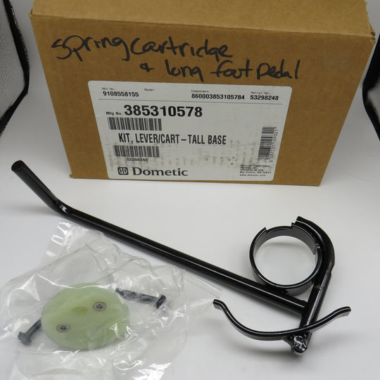 385310578 Sealand Dometic Long Base Flush Lever (Replaces 600340873) 2/6/2025 THIS PART IS IN STOCK 2/6/2025