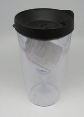 Vino2Go Wine Glass Tumbler With Lids BLACK Acrylic Insulated (For the Boat) 12/12/2024 THIS PART IS IN STOCK 12/12/2024